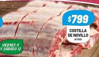 Almacor Costilla de novillo el kilo oferta