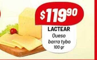 Almacor Lactear queso barra tybo oferta