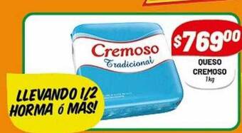 Almacor Queso cremoso oferta