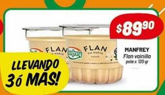 Almacor Manfrey flan vainilla pote oferta