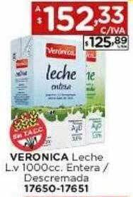 Hipermay Veronica leche entera-descremada oferta