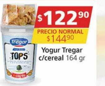 Supermercados Aiello Yogur tregar c cereal oferta