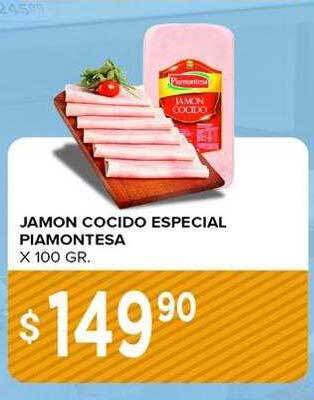 Supermercados Mayor Jamon cocido especial piamontesa oferta