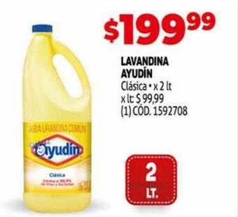 Makro Lavandina ayudin clasica oferta