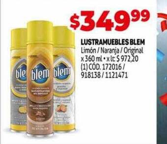 Makro Lustramuebles blem oferta
