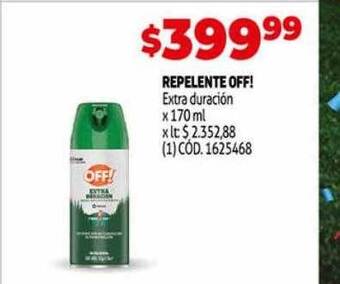 Makro Repelente off! extra duración oferta