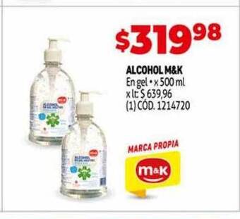 Makro Alcohol m&k oferta