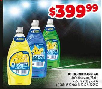 Makro Detergente magistral oferta