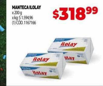 Makro Manteca ilolay oferta