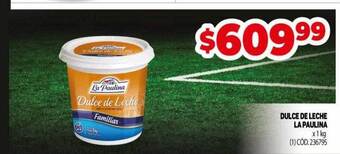 Makro Dulce de leche la paulina oferta