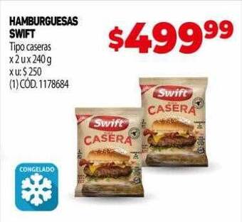 Makro Hamburguesas swift oferta