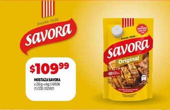 Makro Mostaza savora oferta