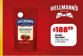 Makro Ketchup hellmann's oferta