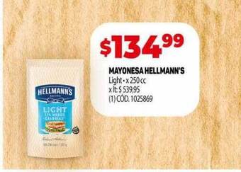 Makro Mayonesa hellmann's oferta
