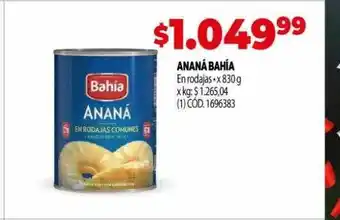 Makro Ananá bahía oferta