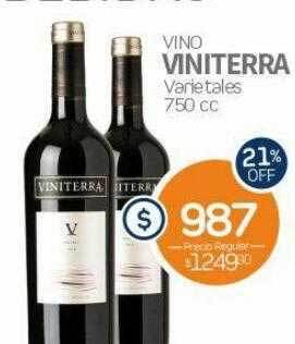 Alvear Vino viniterra varietales oferta