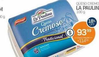 Alvear Queso cremoso la paulina oferta