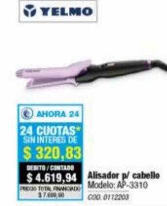 Rio Shop Deco Yelmo alisador p cabello oferta