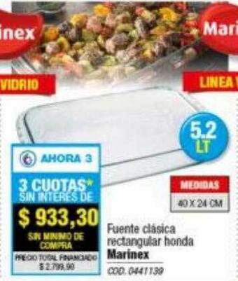 Rio Shop Deco Fuente clásica rectangular honda marinex oferta