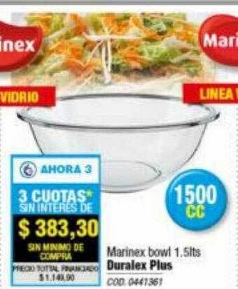 Rio Shop Deco Marinex bowl duralex plus oferta