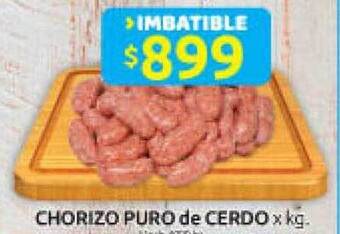 Cordiez Chorizo puro de cerdo x kg oferta
