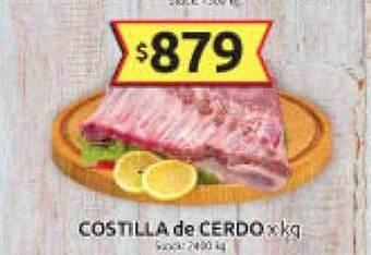 Cordiez Costilla de cerdo x kg oferta