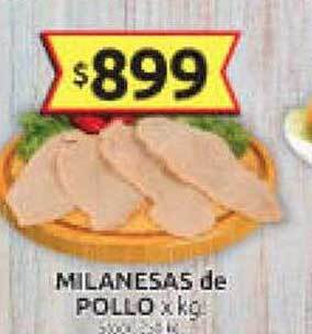 Cordiez Milanesa de pollo oferta