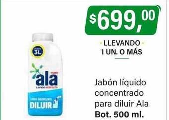 Supermercados Damesco Jabón líquido concentrado para diluir ala oferta