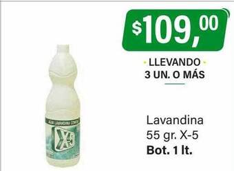 Supermercados Damesco Lavandina x-5 oferta