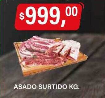 Supermercados Damesco Asado surtido oferta