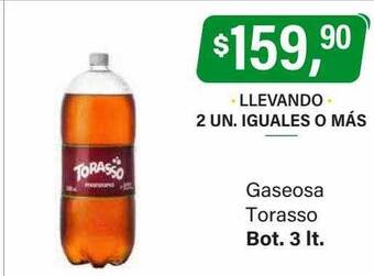 Supermercados Damesco Gaseosa torasso oferta