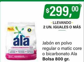 Supermercados Damesco Jabón en polvo regular o matic core o bicarbonato ala oferta