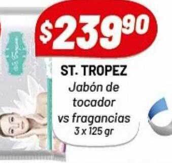 Almacor St. tropez jabón de tocador vs fragancias oferta