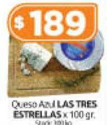 Cordiez Queso azul las tres estrellas oferta