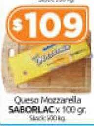 Cordiez Queso mozzarella saborlac oferta