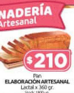 Cordiez Pan elaboración artesanal lactal oferta