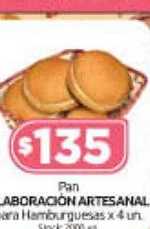 Cordiez Pan elaboración artesanal para hamburguesas oferta