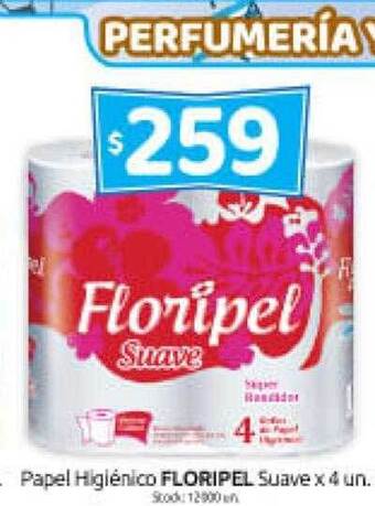 Cordiez Papel higiénico floripel suave oferta