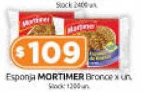Cordiez Esponja mortimer bronce oferta