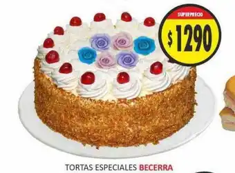 Supermercados Becerra Tortas especiales becerra oferta