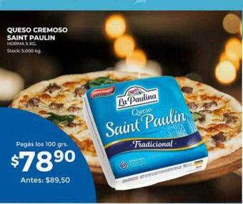 Super MAMI Queso cremoso saint paulin oferta