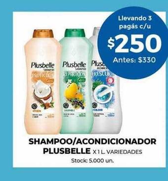 Super MAMI Shampoo acondicionador plusbelle oferta