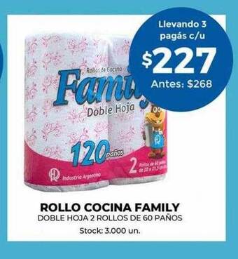 Super MAMI Rollo cocina family oferta