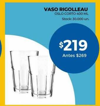 Super MAMI Vaso rigolleau oferta