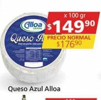 Supermercados Aiello Queso azul alloa oferta