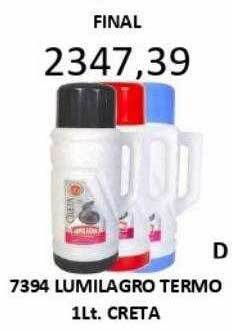 Hipermay Lumilagro termo creta oferta