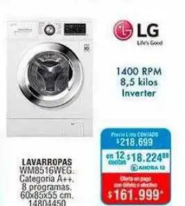 Perozzi Lg lavarropas oferta