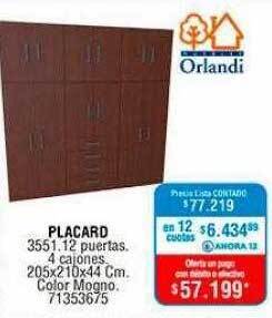 Perozzi Placard orlandi oferta