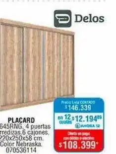 Placard delos