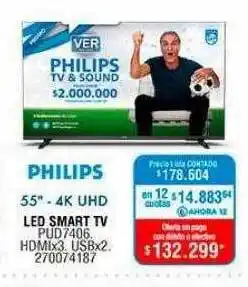Perozzi Led smart tv philips oferta